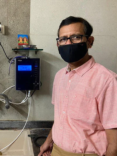 Chanson Quality Water Purifier making a difference in a man's life