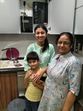 women customer cherishes his decision of Chanson Quality Water Purifier