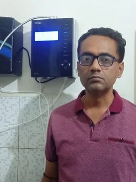 Reliable Chanson Quality Water Purifier in use by a male