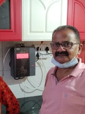 Chanson Quality Water Purifier making a difference in a man's life