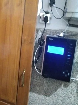 Male customer cherishes his decision of Chanson Quality Water Purifier