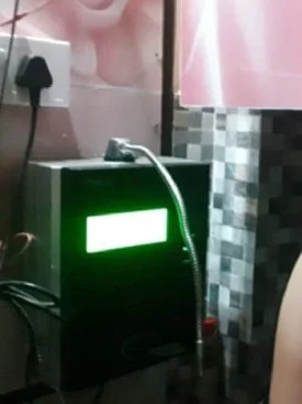 Man maintaining wellness with the Chanson Quality Water Purifier