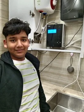 Water purification made easy with Chanson Quality Water Purifier for a man