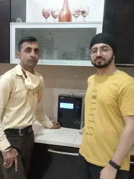 Satisfied customer with Chanson Quality Water Purifier