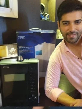 men confidently using the Chanson Quality Water Purifier