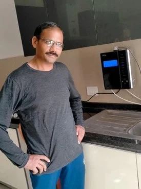 Chanson Quality Water Purifier ensuring a man's healthy living