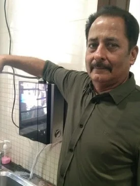 Man ensures his family's health with the Chanson Quality Water Purifier