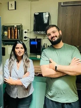 Male enjoying pure, fresh water from his Chanson Quality Water Purifier