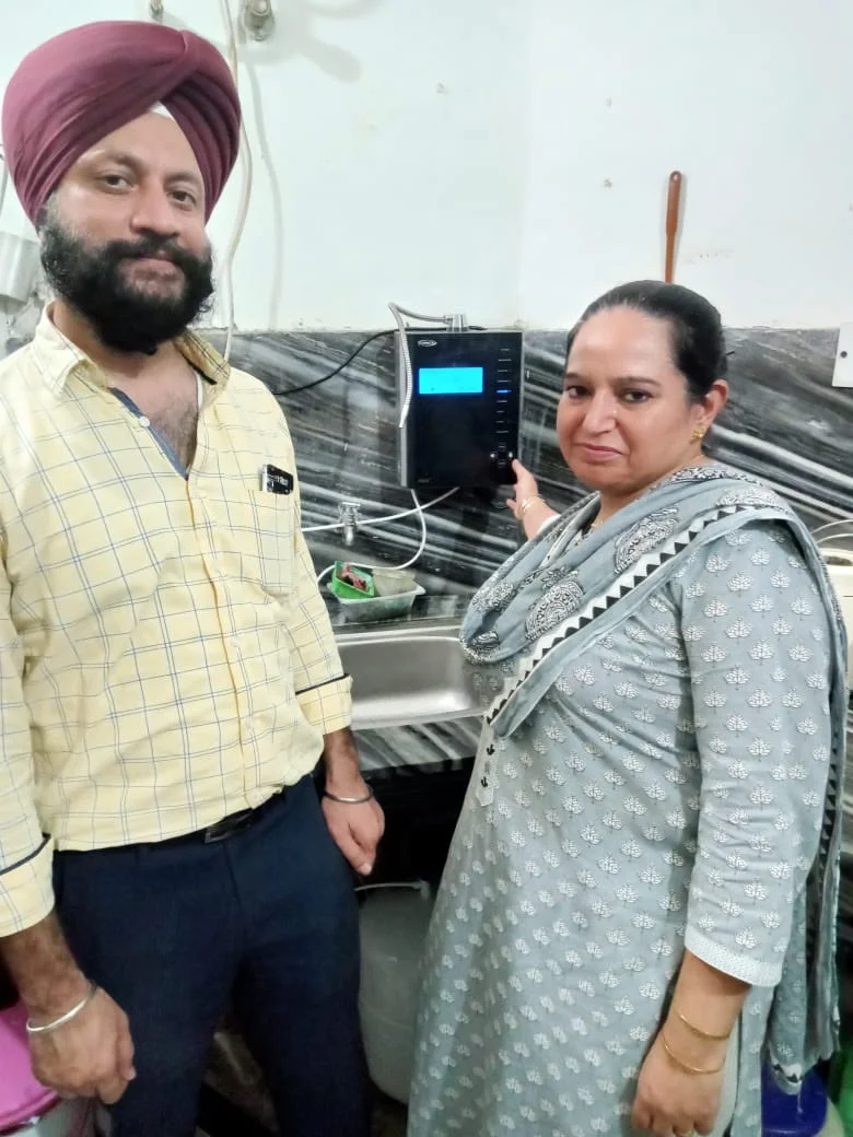 Chanson Quality Water Purifier ensuring a man's healthy living