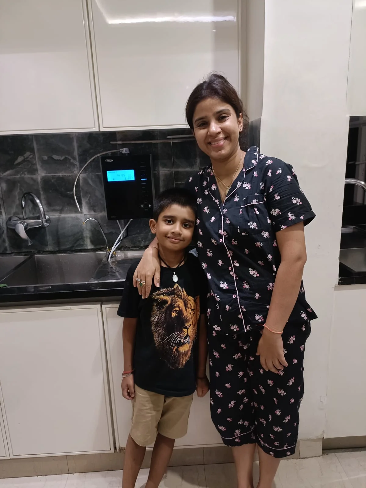 female consumer trusts Chanson Quality Water Purifier for clean water