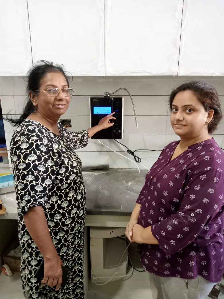 Daily routine with Chanson Quality Water Purifier by a female user