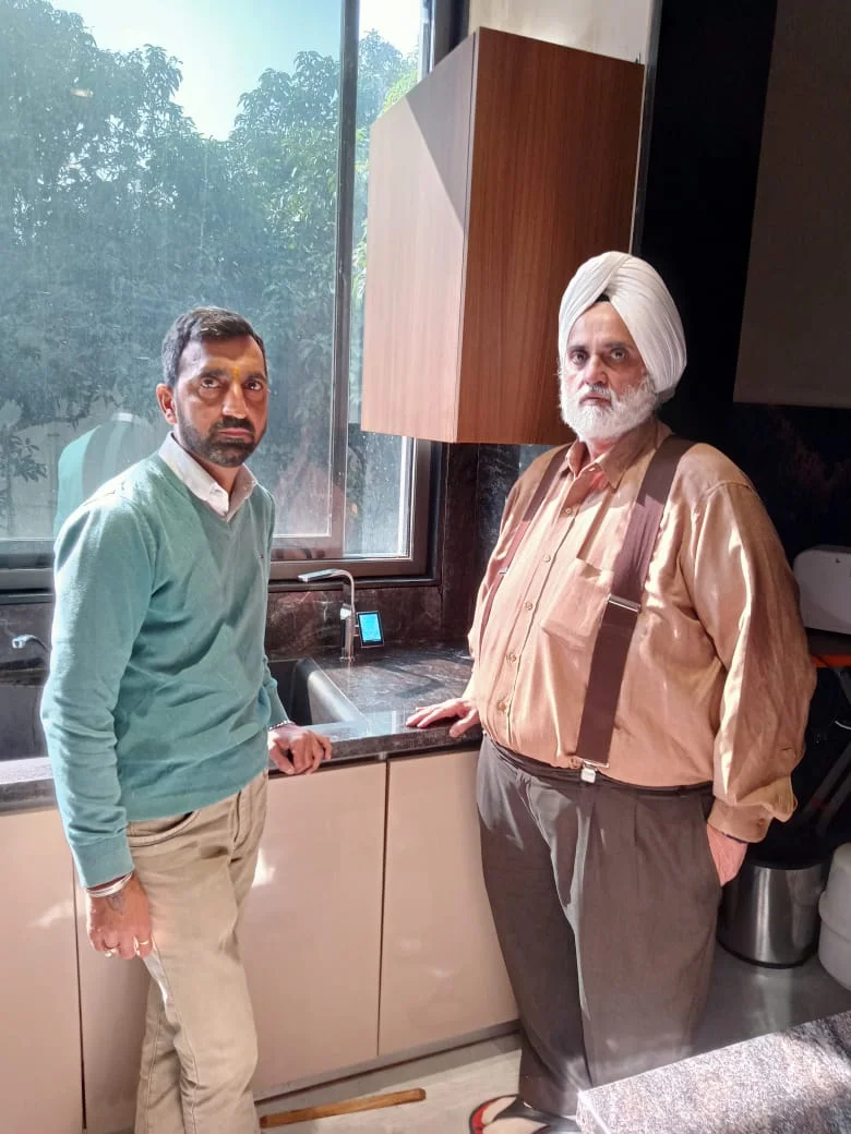 men's daily hydration ensured by Chanson Quality Water Purifier