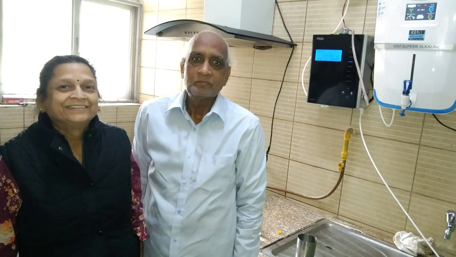 Chanson Quality Water Purifier ensuring a man's healthy living