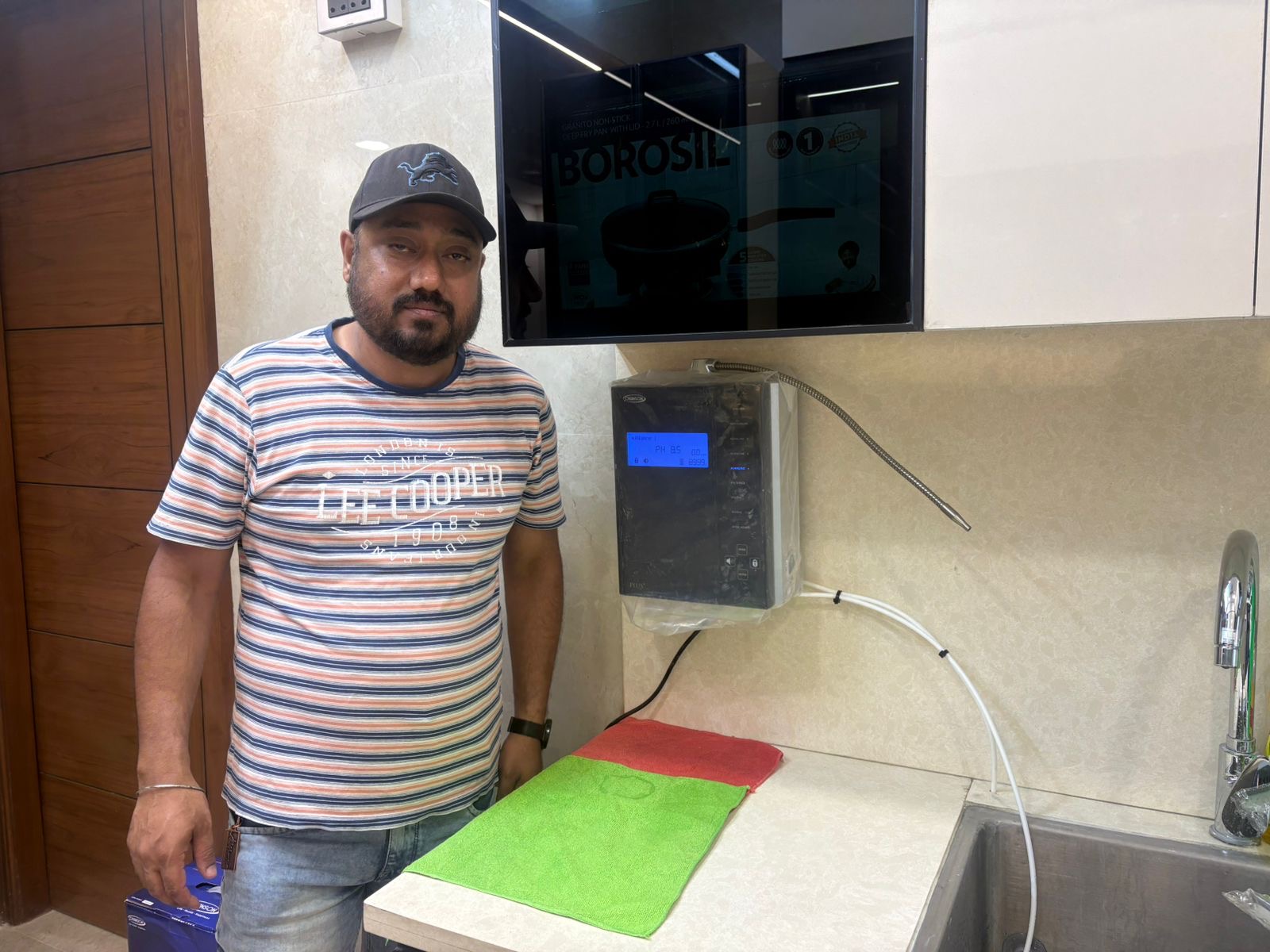 New Installation of Chanson Quality Water Ionizer at Tilak Nagar, Delhi 110058.