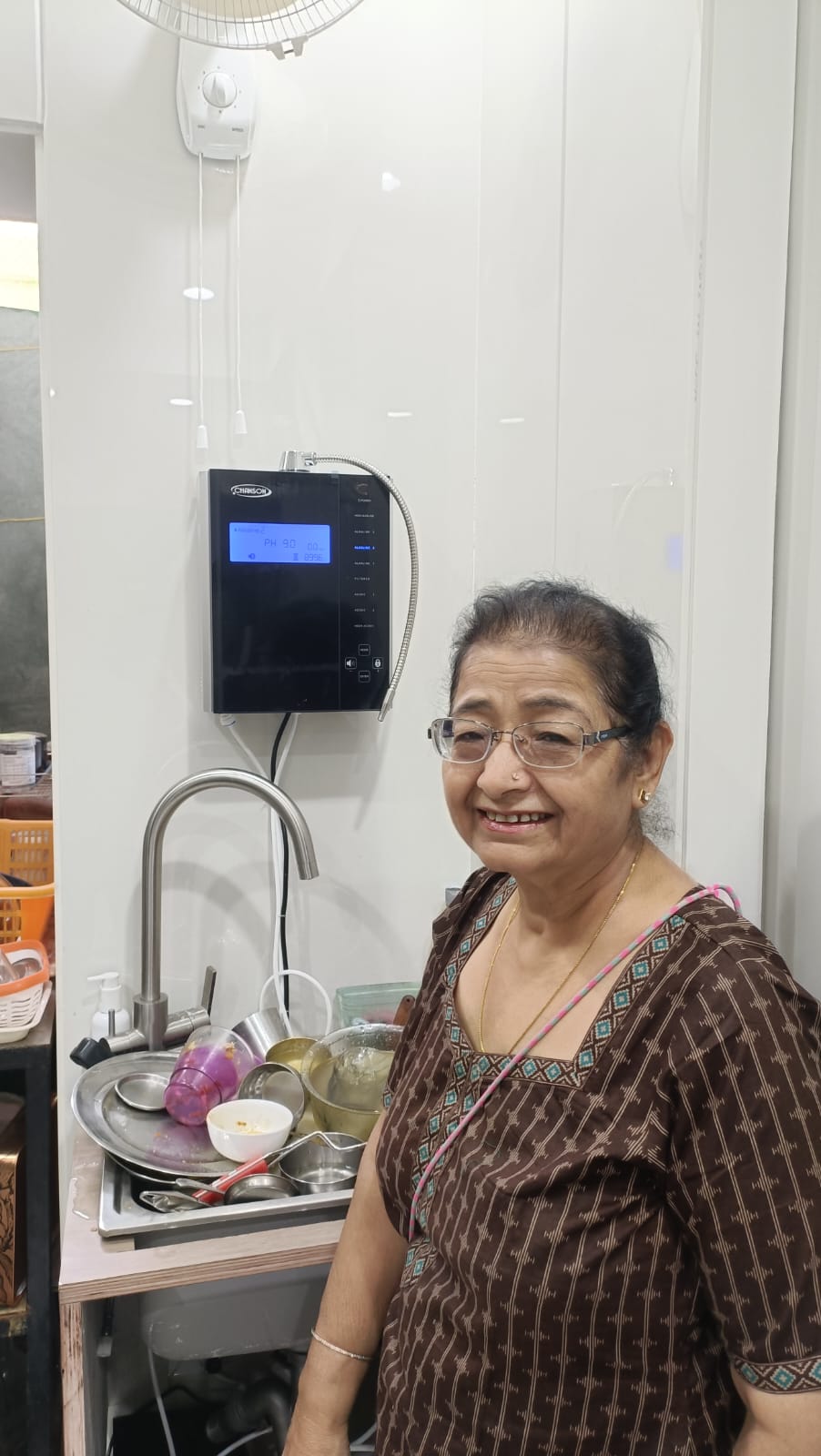 New Installation of Chanson Quality Water Ionizer at Moti Nagar New Delhi.