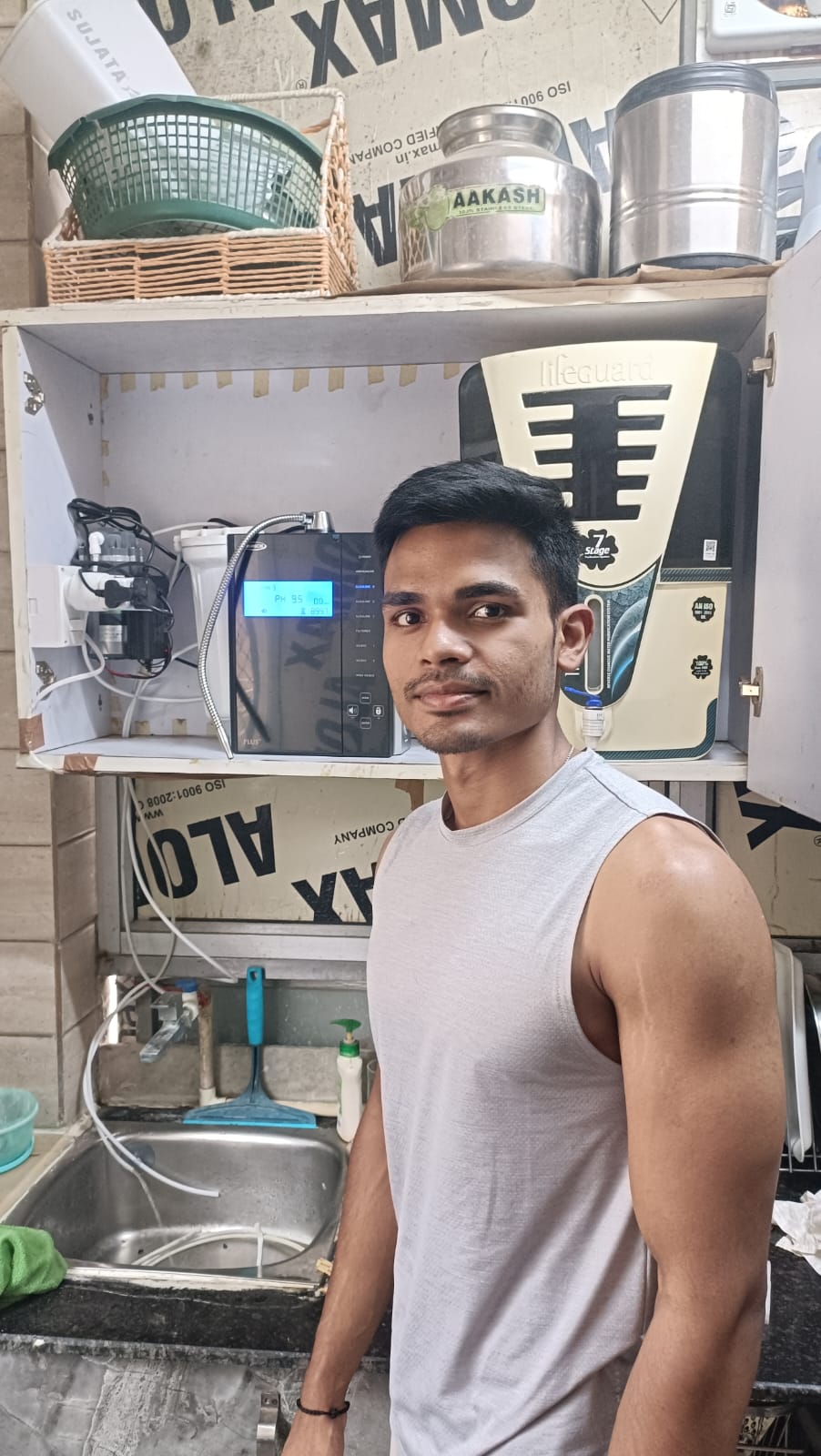 New Installation of Chanson Quality Water Ionizer at Rani Bagh, North Delhi 110034.