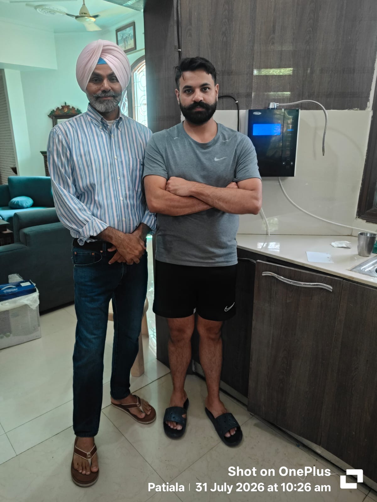 New Installation of Chanson Quality Water Ionizer at stadium road, Patiala 147001.