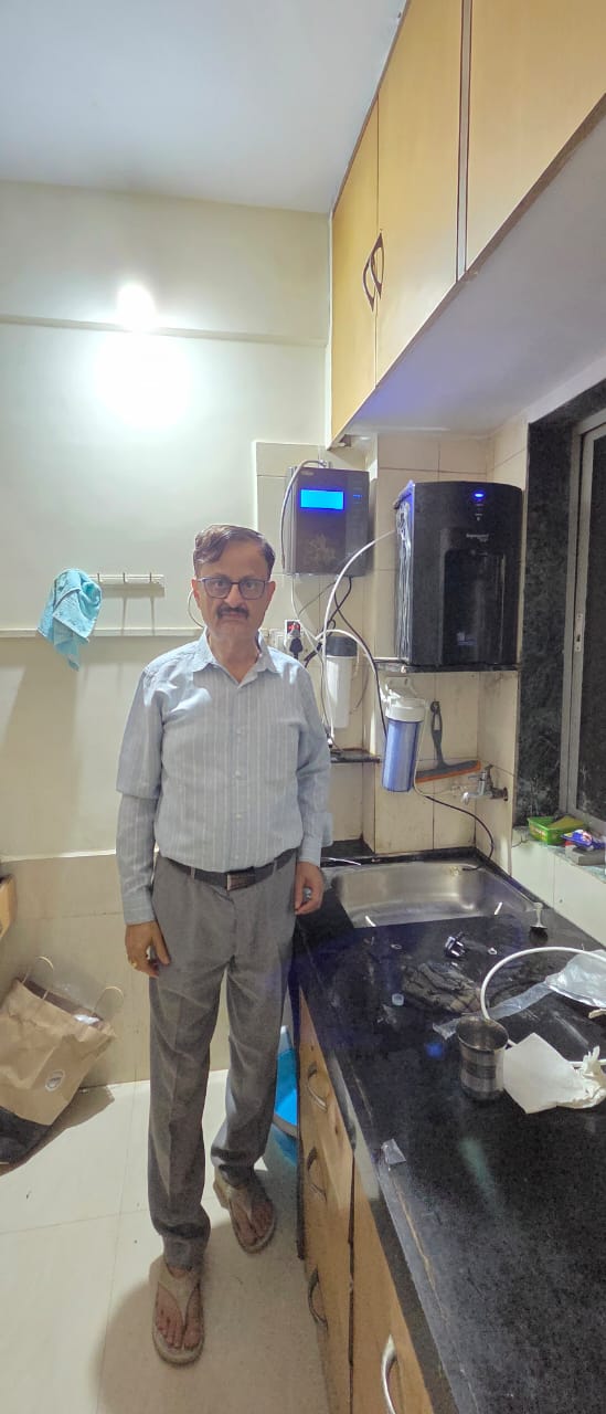 New Installation of Chanson Quality Water Ionizer at Simran apartment sector 14 Navi Mumbai 400709.