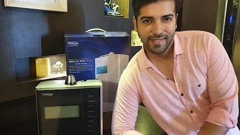 Bollywood actor Kinshuk Mahajan also recommends Chanson Alkaline Water Ionizer.